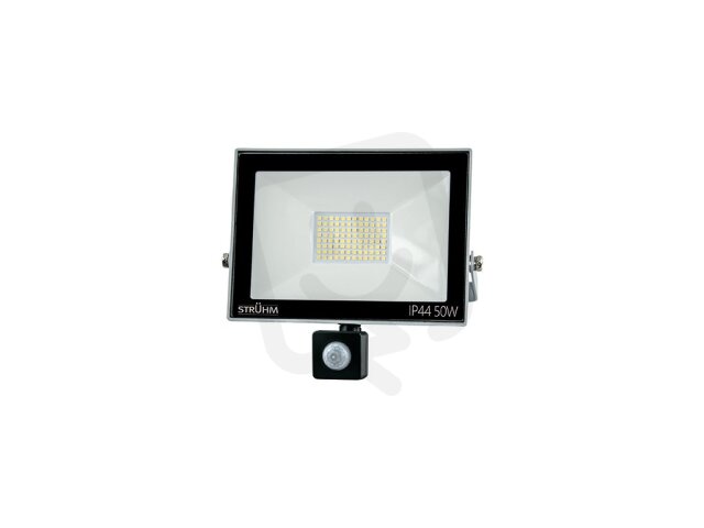 Reflektor KROMA LED S 50W NW IP65 120° pohyb. senzor šedá IDEUS 03607