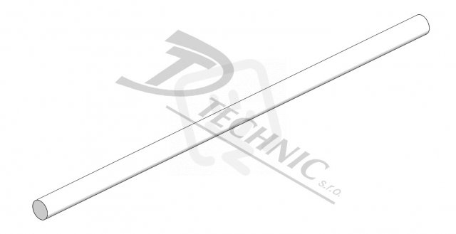 IZT d10-1000 Izolační plastová tyč - d10 mm - 1 000 mm DT TECHNIC 450042