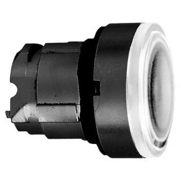 Ovládací hlavice prosvětlená s LED, bílá SCHNEIDER ZB4BW3137