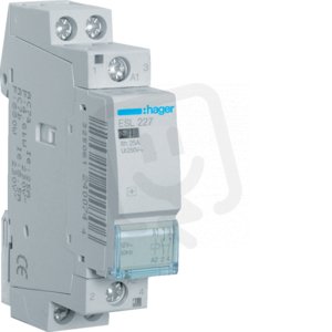 Stykač 25A, 1S+1R, 12V AC HAGER ESL227