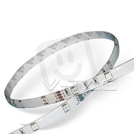 LED Strip SMD5050 30 LEDs Warm White Waterproof, VT-5050 IP65 V-TAC SKU2145