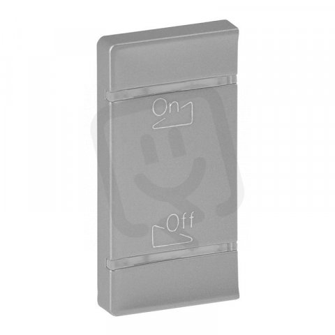 VALENA LIFE KRYT PRO MYHOME_UP SYMBOL REGULACE 1MODULOVÝ HLINÍK LEVÝ LEGRAND