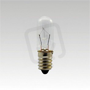 Trubková průmyslová žárovka ARN 12V 25W E14 T1654 clear Vezalux 373414000