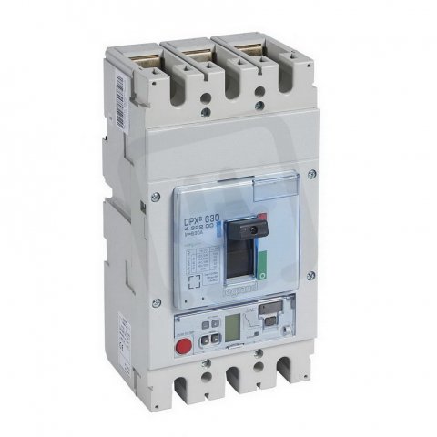 DPX3 630 ELEKTRONICKÁ SPOUŠŤ SG PRO JISTIČ 3P 630A 70kA LEGRAND 422200