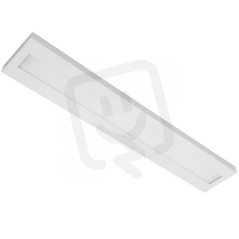MODUS G 1x LED obdélník,1200mm opálový kryt přisazené LED840 zdroj 700mA NZ 3h
