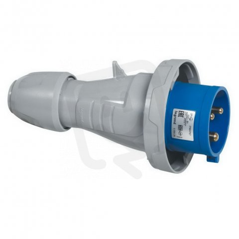 P17 TEMPRA PRO IP 66/67 VIDLICE 250V 3K 32A 2P+E MODRÁ LEGRAND 555434