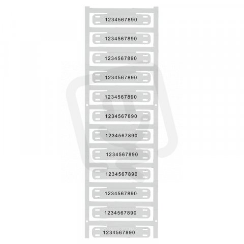 Značení vodičů SlimFix SFX 11/60 MC SDR WEIDMÜLLER 1860140000
