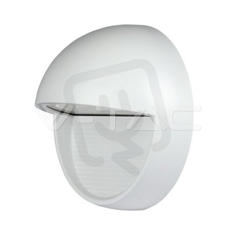 3W LED Step Light White Body Round Warm White, VT-1182 V-TAC SKU1408