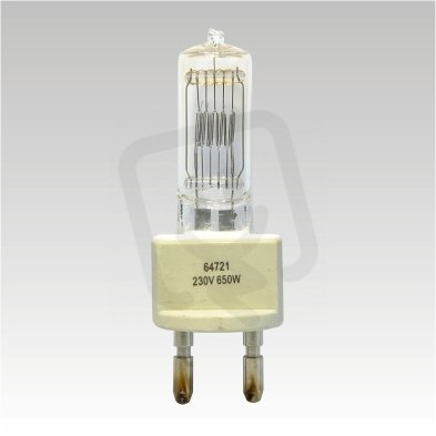 Halogenová žárovka 230V/650W 64721 100h FHK G22 NBB 521500050