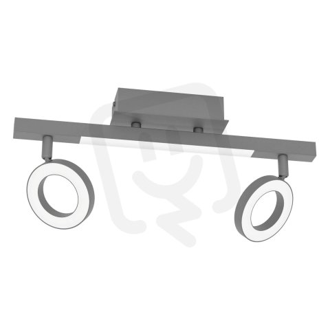 Bodové svítidlo CARDILLIO 2 LED černá/satén 9,7W IP20 EGLO 900514