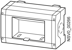 BD01-GK2M2/F Přístrojová skříňka pro zab SIEMENS BVP:034289