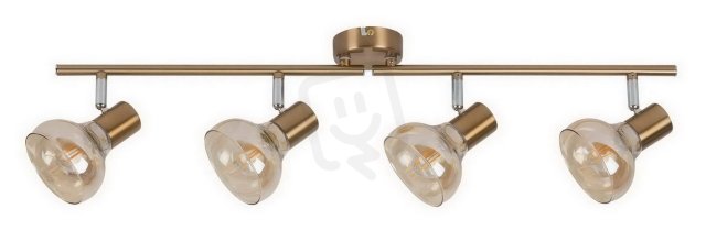 Holly E14 4X 40W IP20 antická zlatá RABALUX 5550