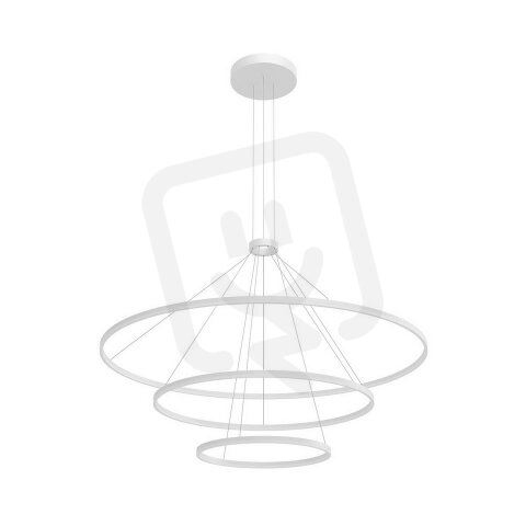 Závěsné svítidlo ORBIT SU LED 151W D1200+800+400 TRIAC SAND WHITE 01-2242-TRIAC