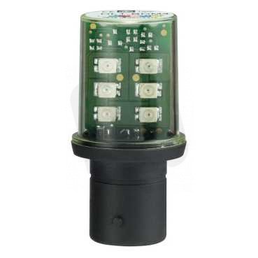 Schneider DL1BKM3 LED - BA15d , 24V - zelená ,