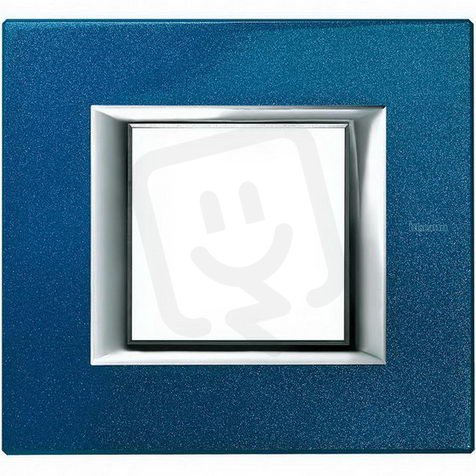 Legrand HA4802BM BTAX RÁMEČEK 2M MODRÝ MEISSEN