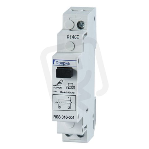 Řidicí vypínač RSS 016-001 1pól., 16 A,  0 sp., 0 rozp., 1 přep. DOEPKE 09981077