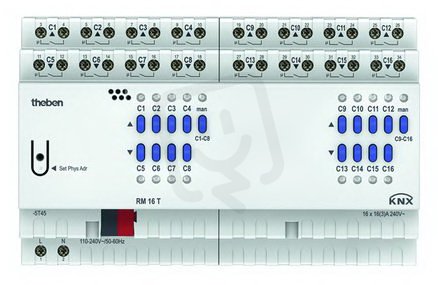 RM 16 T KNX Spínací/žaluziový aktor