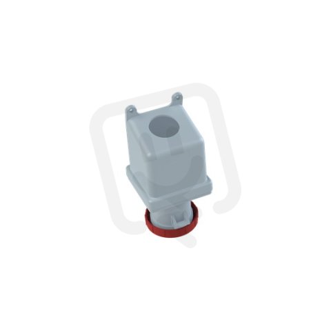 Zásuvka nástěnná 5p. 125 A IP67 6 h šedá-červená 4125RS6W ABB 2CMA167264R1000