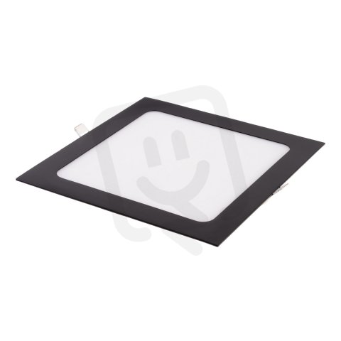 BSN18-LED panel 18W-CW studená bílá čtverec černá T-LED 102118