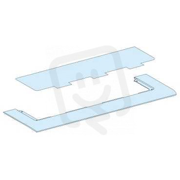 Schneider 08880 Panel s výřezy + plastová spodní deska pro skříň