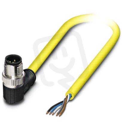 SAC-5P-M12MR/ 5,0-547 BK Kabel senzoru/aktoru 1424886