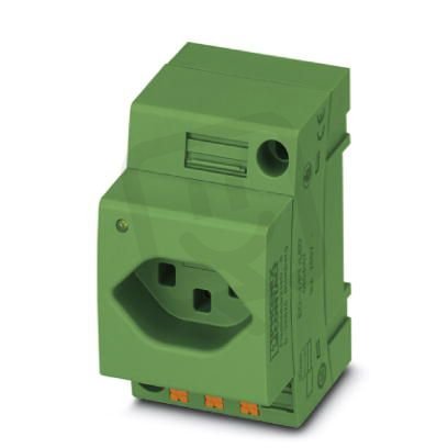 EO-J/PT/LED/GN Zásuvka 0804108