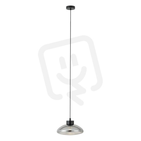 Závěsné svítidlo SARNARRA LED černá/černá-TRANSP. 1X5,4W EGLO 390298