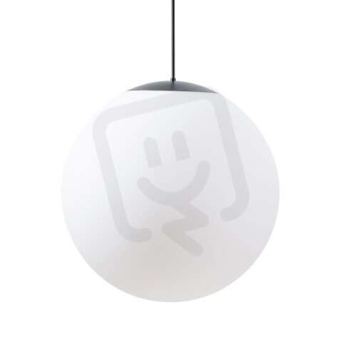Závěsné LED svítidlo se skleněným stínidlem ADRIA P5 HP 65W IP40 DALI 3K černá