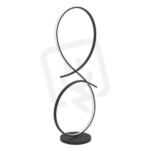Stojací svítidlo SERPINS LED černá/bílá 20W IP20 EGLO 901271