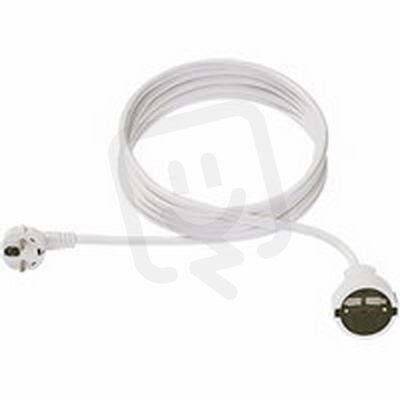 Bachman 341.184 Euro extension cord 3pole, H05VV-F 3G1,50mm2, 2m, bk