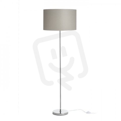 NYC/RON 40/25 stojanová Chintz světle šedá/chrom 230V E27 11W RENDL R14081