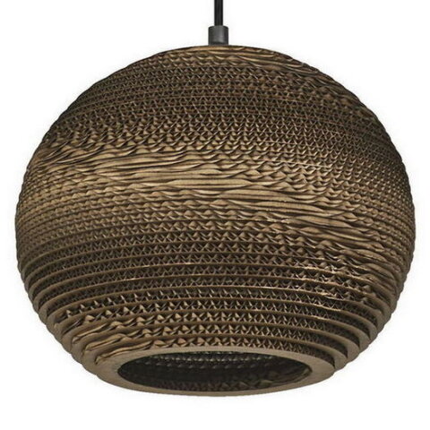Závěsné svítidlo LEDVANCE Decor Cardboard Ball Pendant E27 Brown
