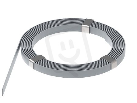 Žárově pozinkovaná páska 30x4, 50kg/52m, materiál StZn GROMTOR 230412