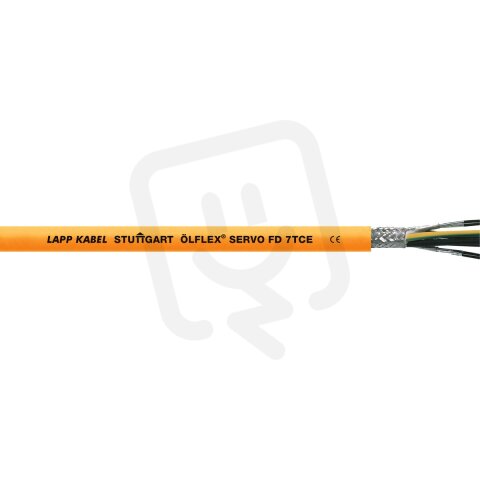 Servokabel ÖLFLEX SERVO FD 7TCE 4G16AWG+2x(2x18AWG) LAPP 700759