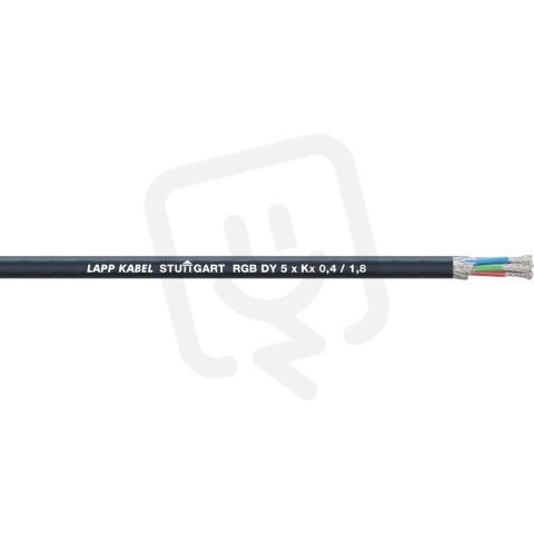 COAXIAL-CABLE RGB CY 3XKX0,4-1,8+3X0,25