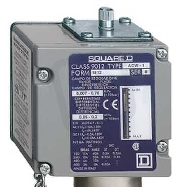 Schneider ACW25M129012 Tlakový spínač kovový, pomocné obvody