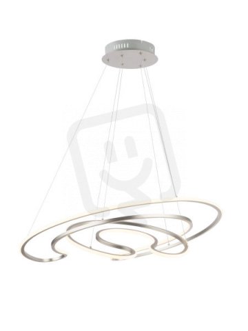 Závěsné svítidlo SOFIA matný nikl 1xLED 60W 24V, 2800lm, 3000K GLOBO 67093-60H