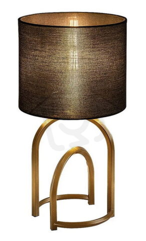 Stolní lampa GISAYA zlatá E14 1x MAX 25W IP20 RABALUX 74075