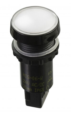 Indikační signálka HIS-06 W 30DC T 22mm bílá ELECO 31113572
