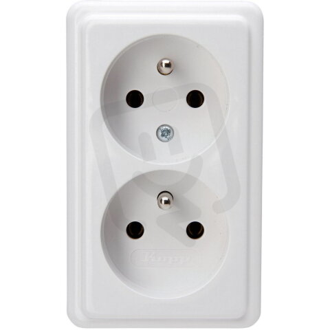 STANDARD IP 20 na om., zásuvka ČSN 2-nás