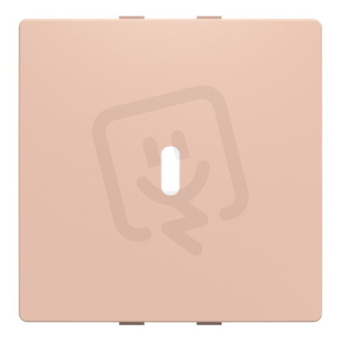 Kryt pro přístroj ABB ZONI nabíjecí USB-C (65 W), pudrová