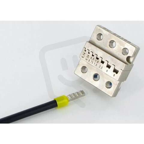 Čelisti EC E0160 k EC(PC) 65 na dutinky 0,14-6mm2/12mm trapézový slis C4-D 0146