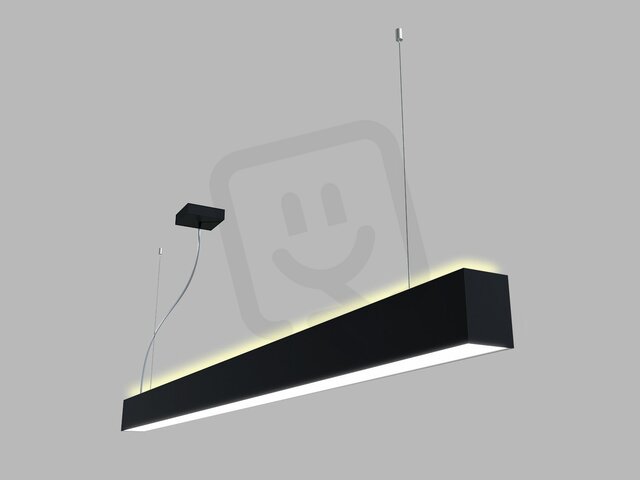 Závěsné svítidlo LED2 LINO II 150 P/N-Z, B TRIAC 49W 3000K/3500K/4000K UGR černá