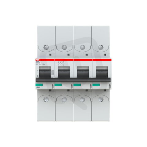 ABB S804S-UCK63-R jistič pro kabelové oko char. K 4P 63A 750V DC 50kA