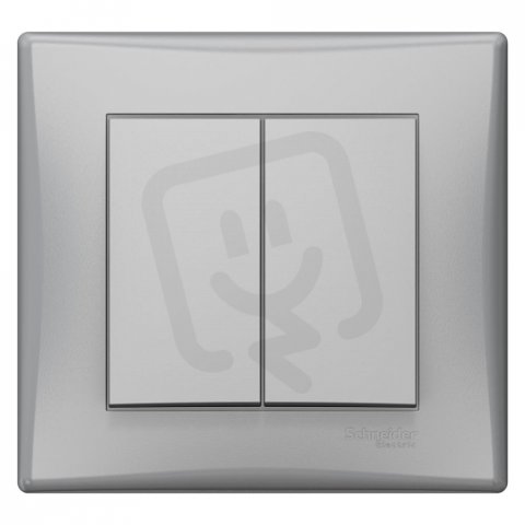 Sedna Přepínač sériový, řazení 5, Aluminium SCHNEIDER SDN0300260