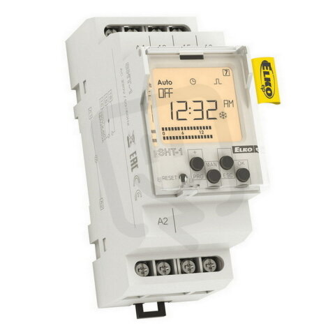 Spínací hodiny digitální, 1 kanál, 1x16A SHT-1/230V ELKO EP 8595188130424