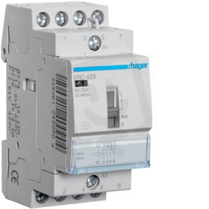 Stykač 25A, 4S, 24V AC /ES424A/ HAGER ERD425