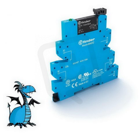 MasterBASIC, 1Z/6A/24V DC, 24V DC, SSR FINDER 39.10.7.024.9024