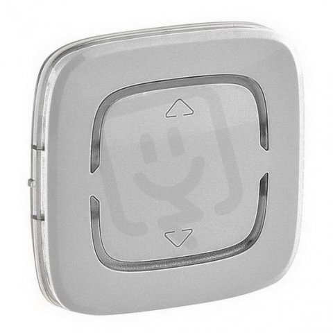 VALENA ALLURE KRYT PRO MYHOME_UP SYMBOL ŽALUZIE 2MODULOVÝ HLINÍK LEGRAND 755414