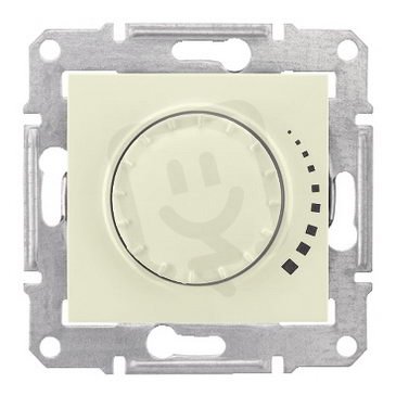 Schneider SDN2200447 Stmívač otočný RL 60-325W/VA, ř. 1, beige